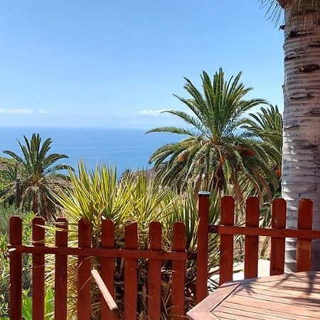 Cabana Los Palmeros, Vista Al Mar Y La Montana Alojera ภายนอก รูปภาพ