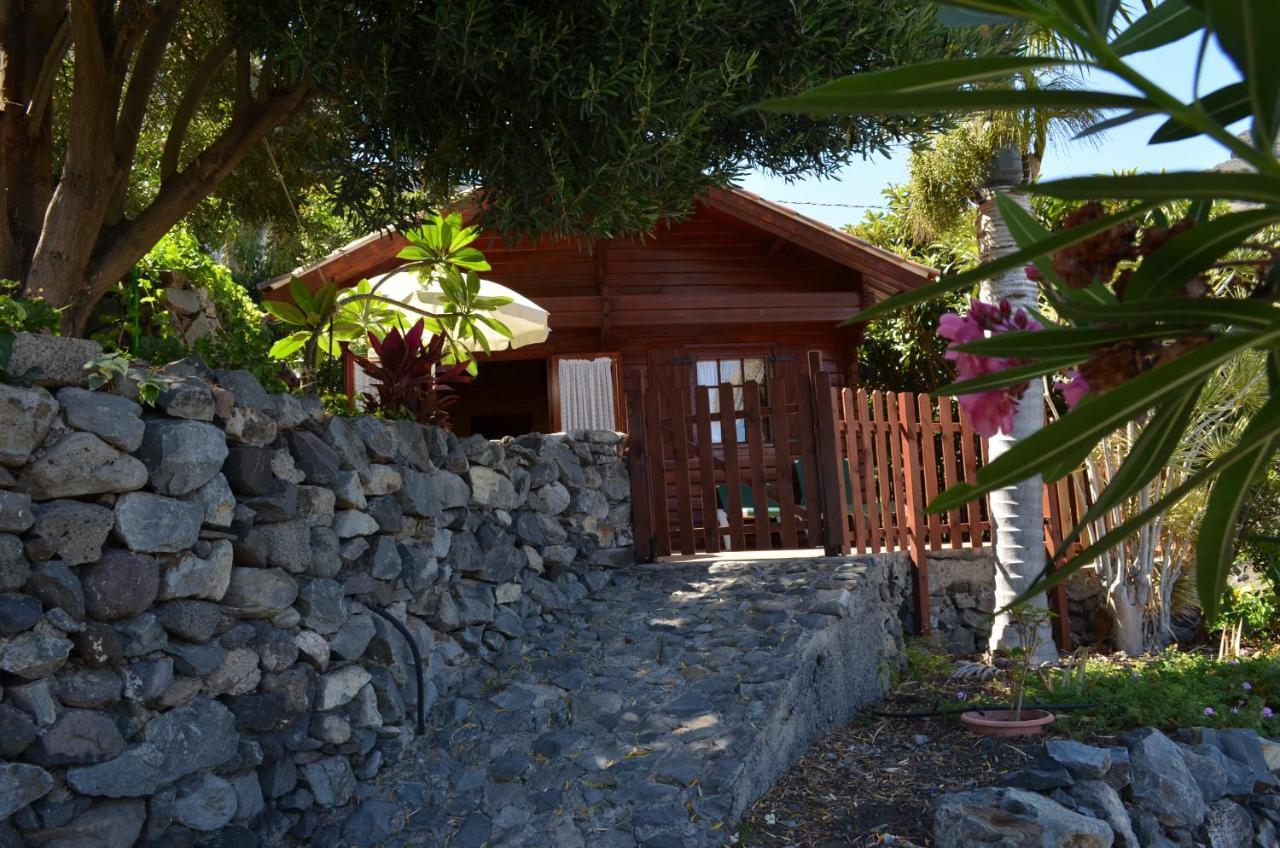 Cabana Los Palmeros, Vista Al Mar Y La Montana Alojera ภายนอก รูปภาพ