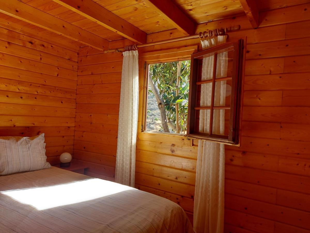 Cabana Los Palmeros, Vista Al Mar Y La Montana Alojera ภายนอก รูปภาพ