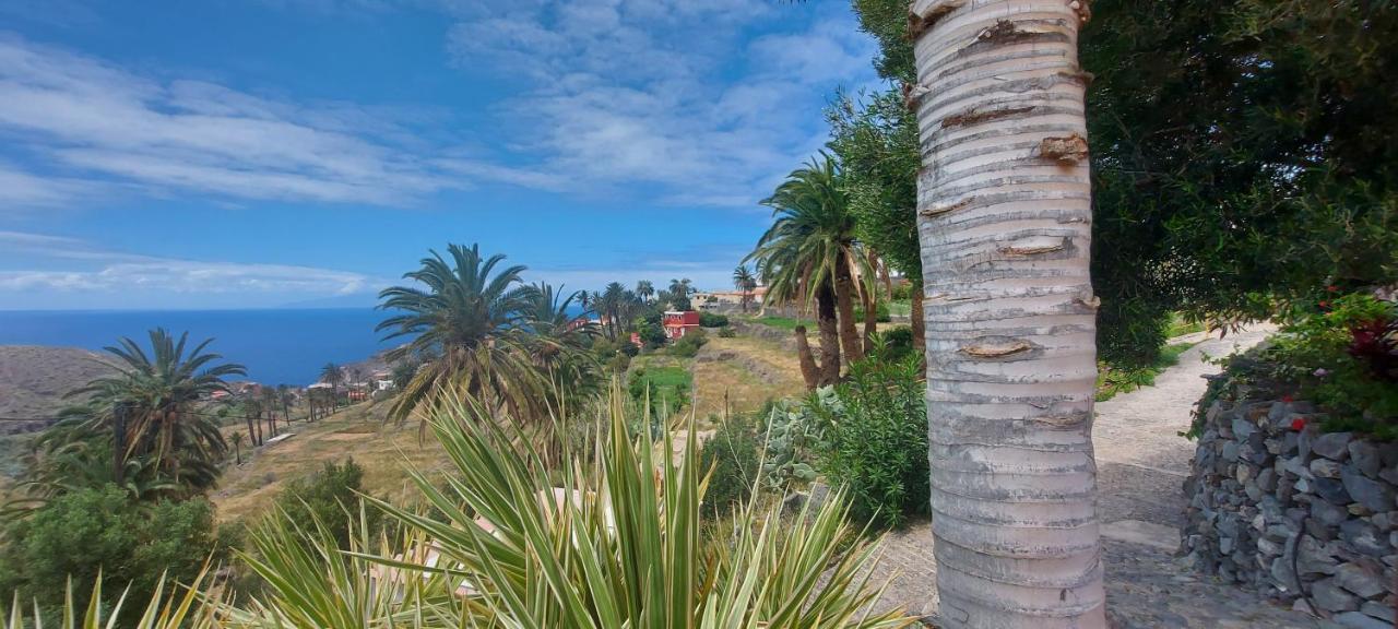 Cabana Los Palmeros, Vista Al Mar Y La Montana Alojera ภายนอก รูปภาพ