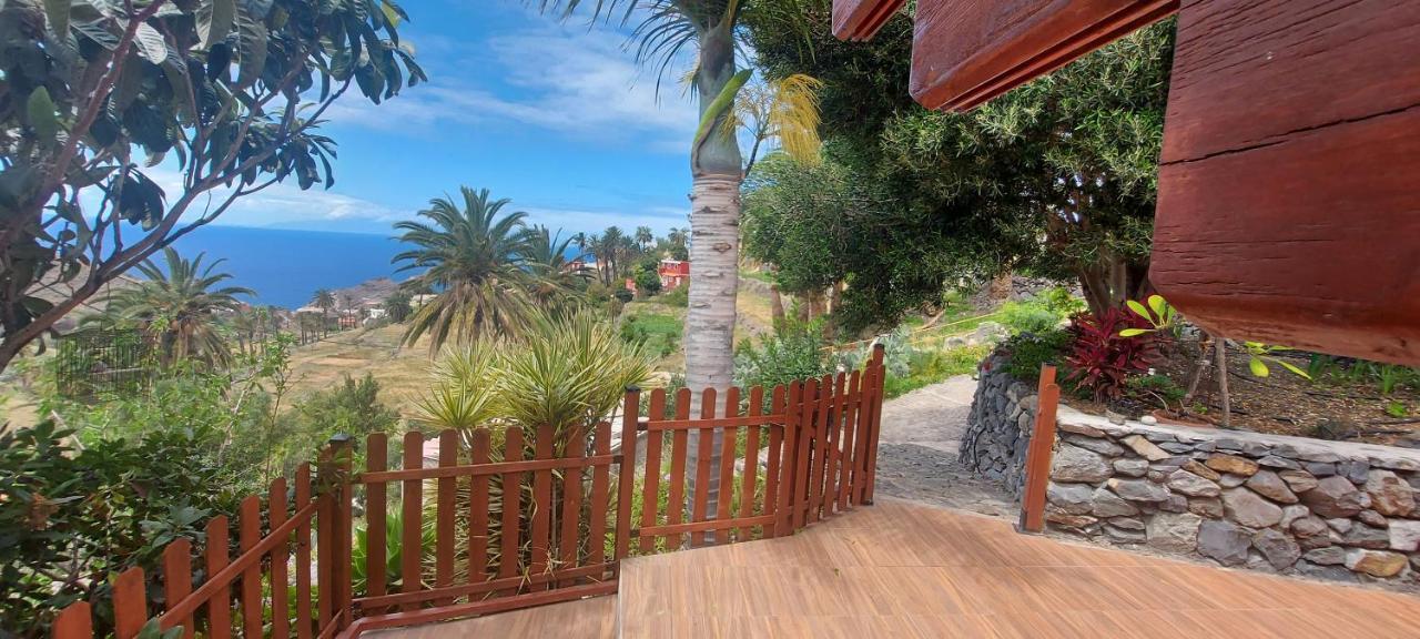 Cabana Los Palmeros, Vista Al Mar Y La Montana Alojera ภายนอก รูปภาพ