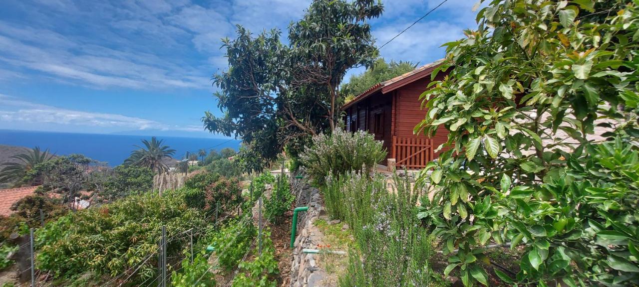 Cabana Los Palmeros, Vista Al Mar Y La Montana Alojera ภายนอก รูปภาพ