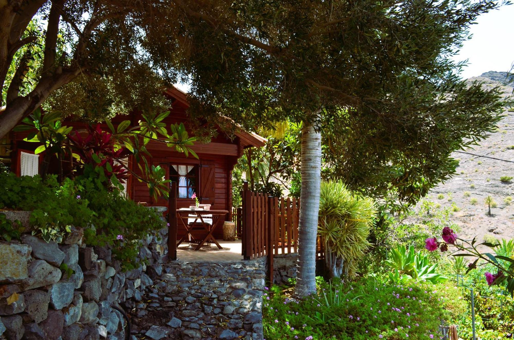 Cabana Los Palmeros, Vista Al Mar Y La Montana Alojera ภายนอก รูปภาพ